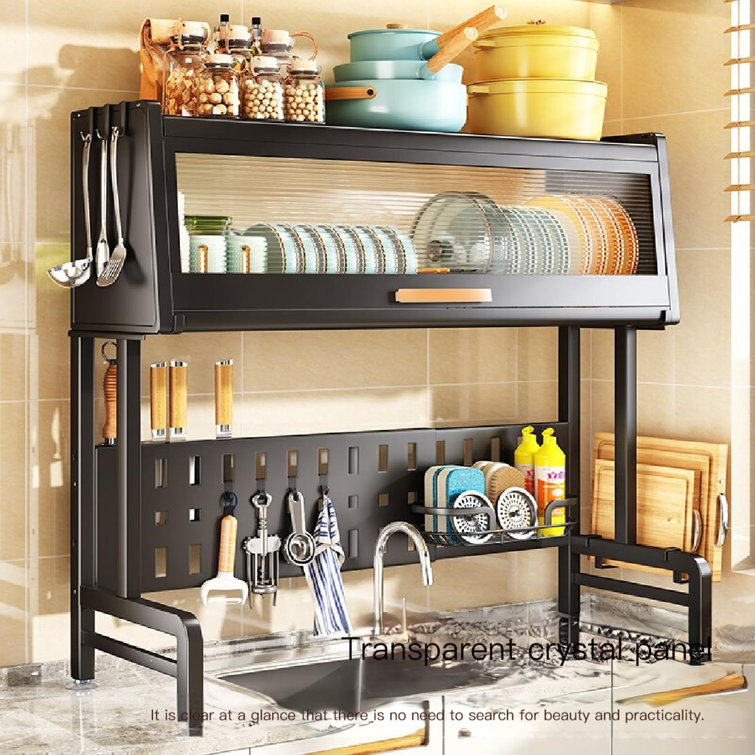 Over the sink dish best sale rack wayfair